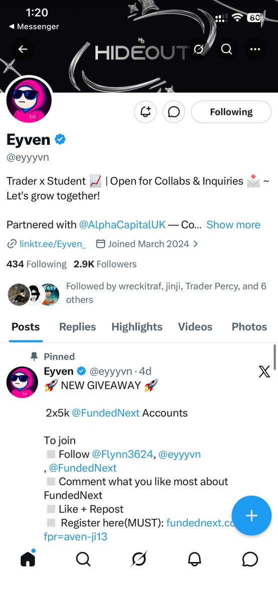 Krazeee06's tweet photo. @eyyyvn @FundedNext @Flynn3624 Fast payout https://t.co/DCMf1dzaHP