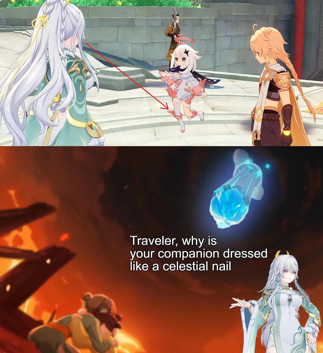 Teyvat Tabloid ⚡ LORE & MEMES ⚡ tweet media