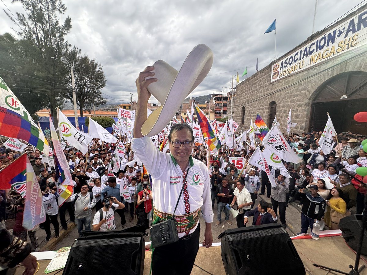 Roberto Sánchez Palomino tweet media