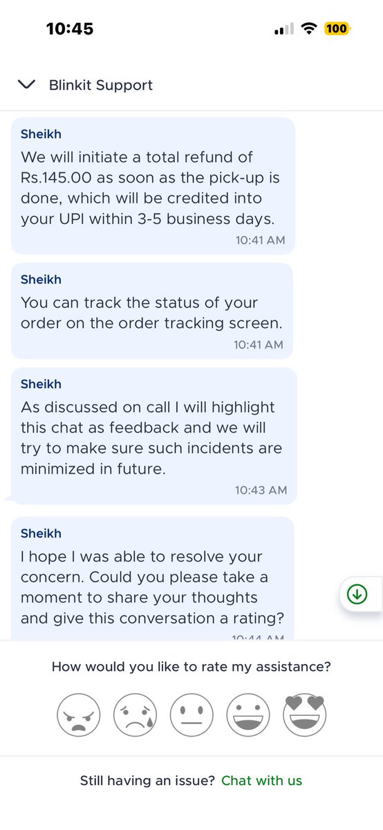 acrawat's tweet photo. Ordered a fungal skin powder from blinkit received an already opened &amp; used product. This is a serious health risk — such products can cause infections.

Customer support accepted the issue but only refunded ₹145. This is NOT about money, it’s about safety and negligence https://t.co/uElChFjXJI