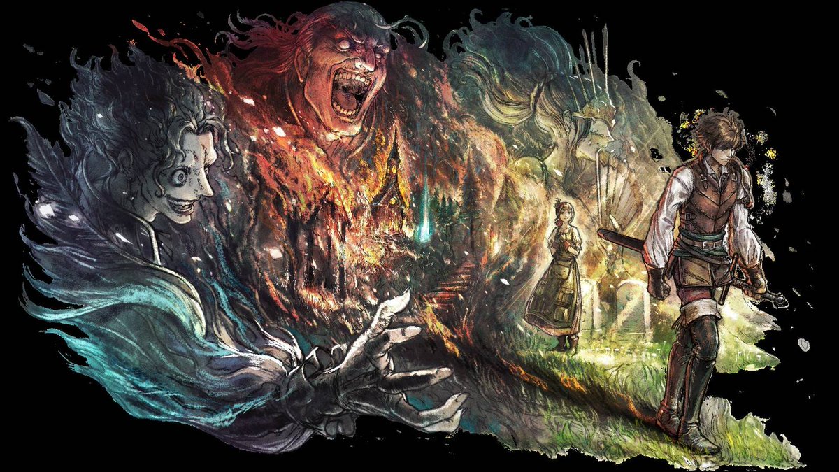 Every once in a while, a certain JRPG comes along and reminds me why this is my favourite video game genre ever. Octopath Traveler 0 is that game. A phenomenal journey and a game I will never forget 🥲❤️ 
10/10 
#OctopathTraveler0