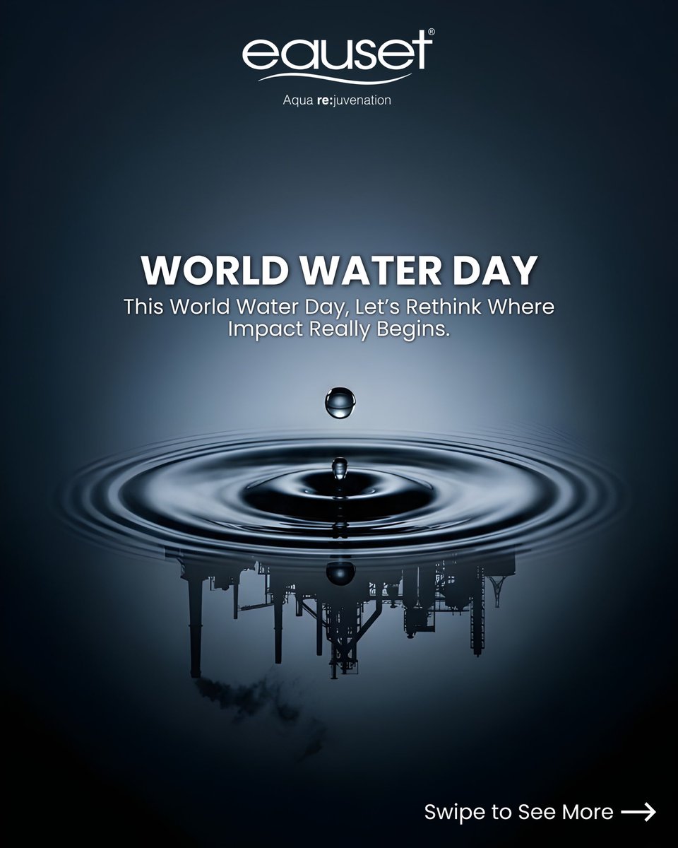 Eausetindia's tweet photo. This World Water Day, we’re looking at conservation from a different lens — manufacturing.
Because real impact starts at the source.
Swipe to see how →
#faucets #showers #sanitaryware #bathfitting #MadeInIndia #bathroom #quality #design #toilet #kitchen #water #worldwaterday https://t.co/2Gp4AALmiX