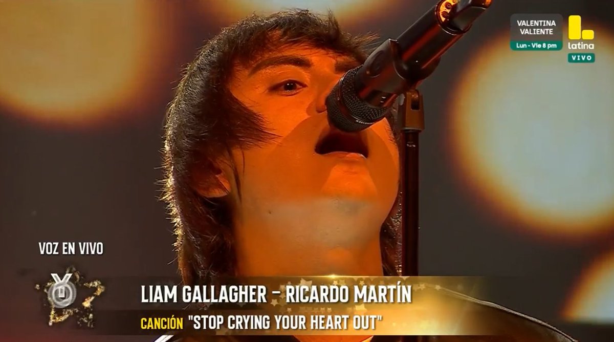 Ganador: Liam Gallagher
Ricardo Martín 
#YoSoy