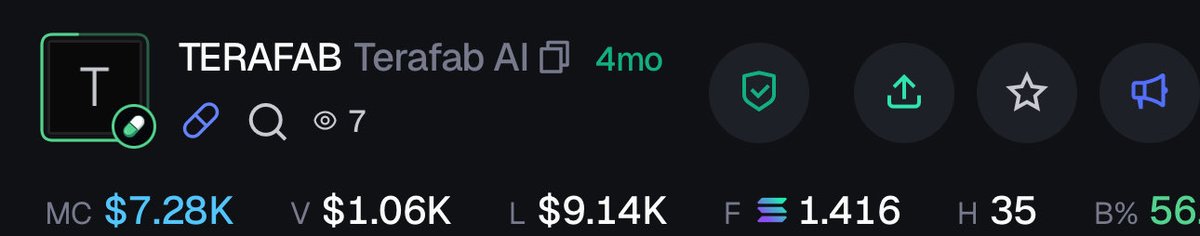 Crazy to see someone front run this 4 months ago 

$Terafab with correct logo, name,
and ticker 

2J54vKQubDdkgfMNXpZUB5h9zVvjRUcsWVjrkzhyq93m
