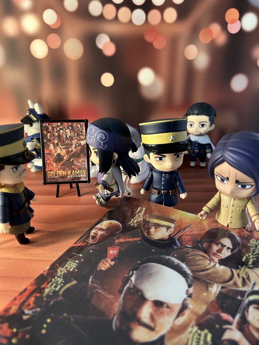 2a_mink3gone's tweet photo. 『#ゴールデンカムイ 網走監獄襲撃編』面白かったー🎬✨ 
#鯉登少尉 役の #中川大志 くん、そっくりで最高ー💜💜💜
もう一回映画館行ってきますw
みんなも劇場へGOー！！💨 💨 💨 https://t.co/6dfAY4zMkd