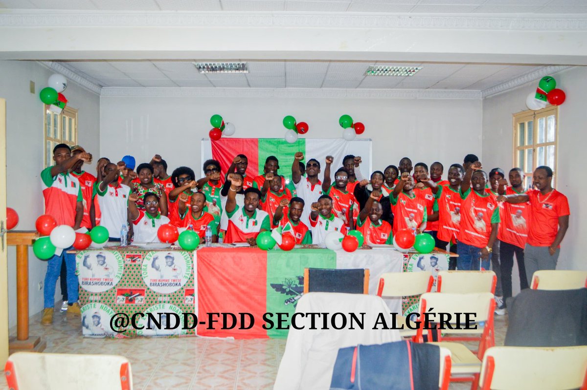 CNDD-FDD SECTION ALGERIE tweet media
