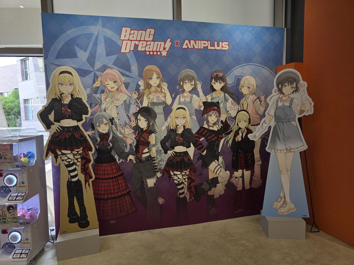 Went to the aniplus cafe collab to eat this time.
Pretty chill environment.
Cant wait to get the POs in Apr 🙌

#MyGO!!!!!
#AveMujica
#Anipluscafesg