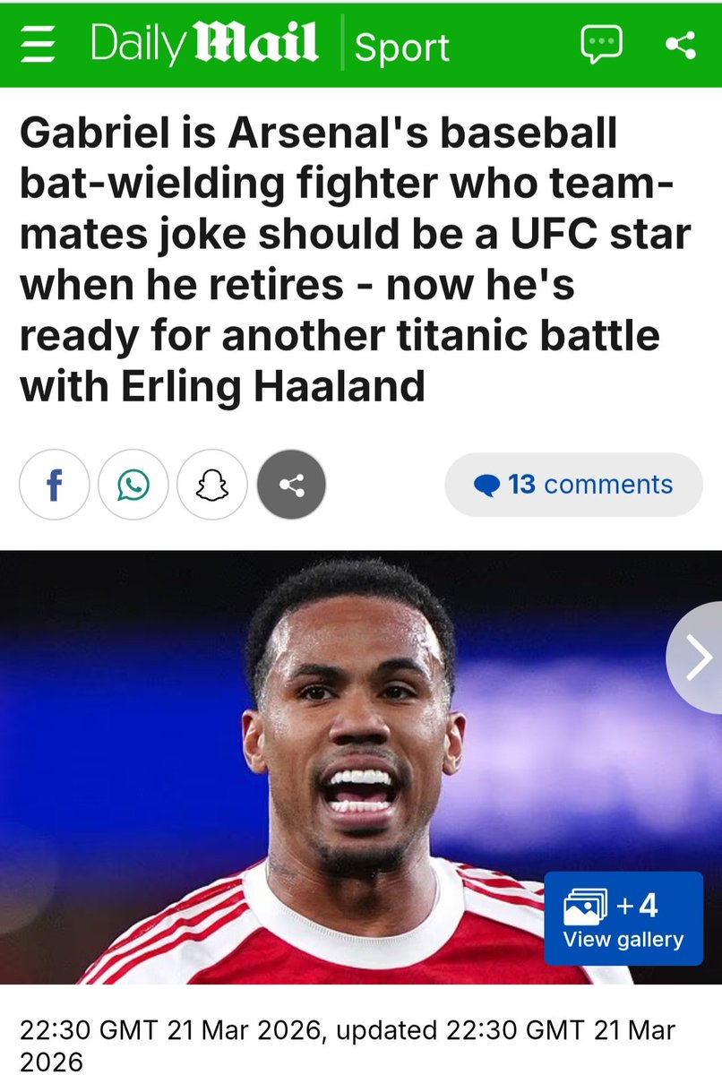 Gunner tweet media