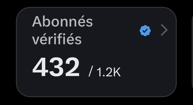 yougucci69's tweet image. Plus que 70 abonnés certifié avant d’atteindre les 500 je Followback tous les comptes certif #verified #fb