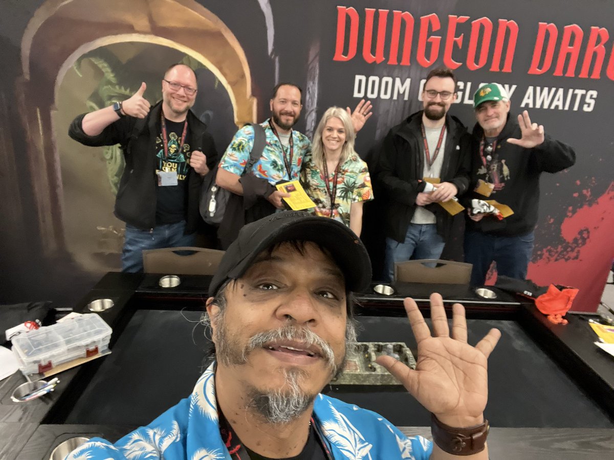 Marcello is back home from GaryCon tweet media