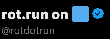 rot.run on 🟦 tweet media
