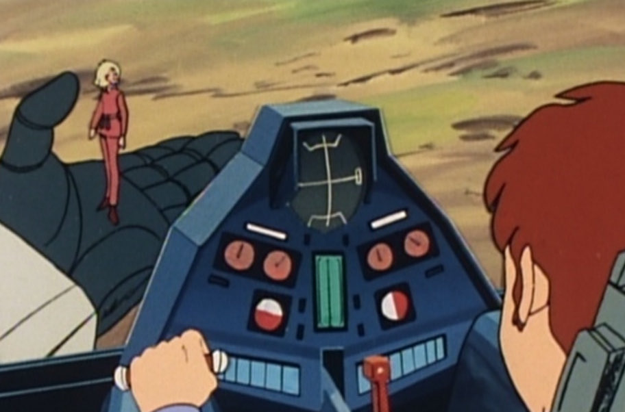 ガンダムシリーズ
ヒロインは手のひらに乗りがち