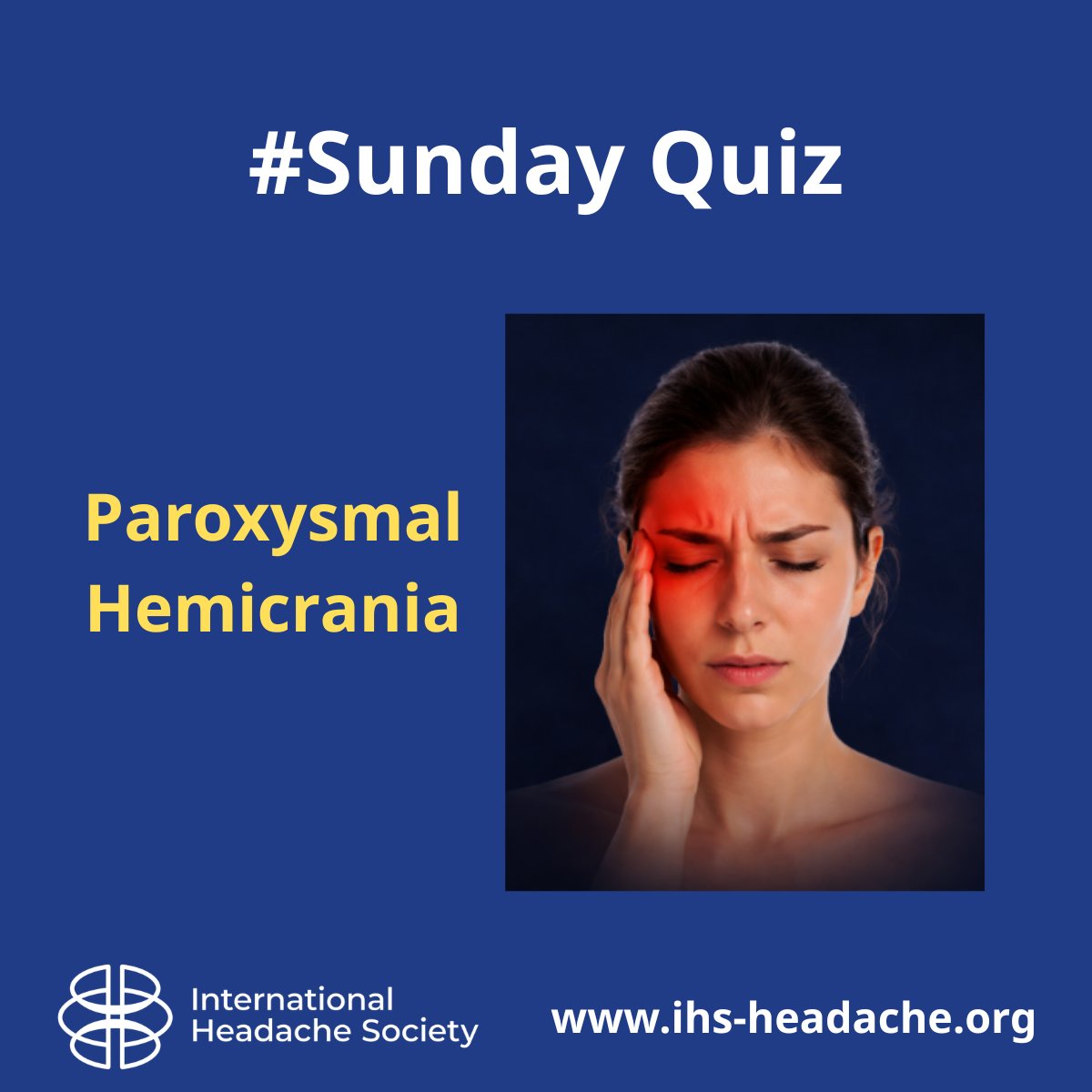 International Headache Society tweet media