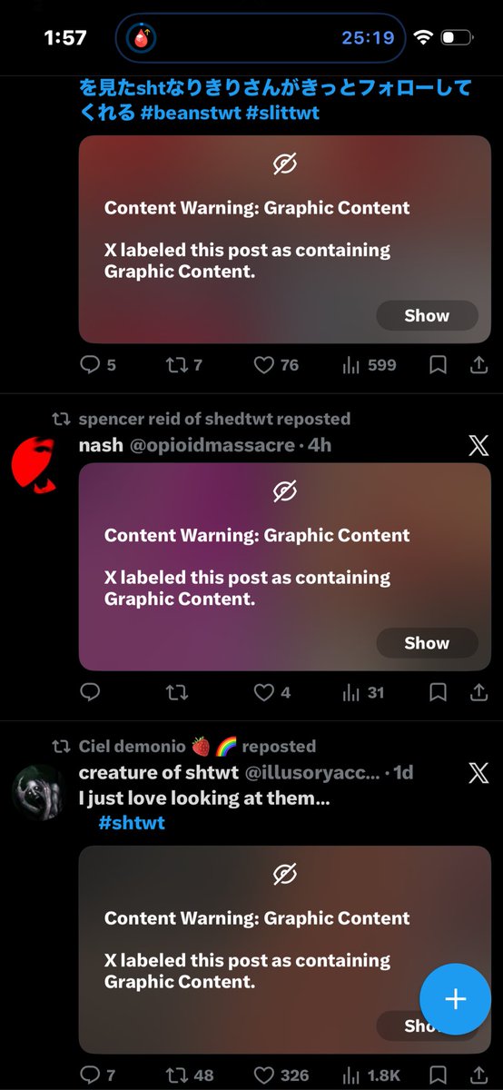 seki ⋆ﾟ⊹ shedtwt tweet media