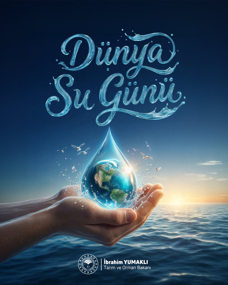 💧 "Su Vatandır" anlayışıyla; kaynaklarımızı korumak, verimli kullanımı yaygınlaştırmak ve yarınlarımıza yaşanabilir bir dünya bırakmak için kararlılıkla çalışıyoruz.

📘 Ulusal Su Kurulumuzun rehberliğinde hazırlanan ve 2026-2035 yıllarını kapsayan "Ulusal Su Planı" ile