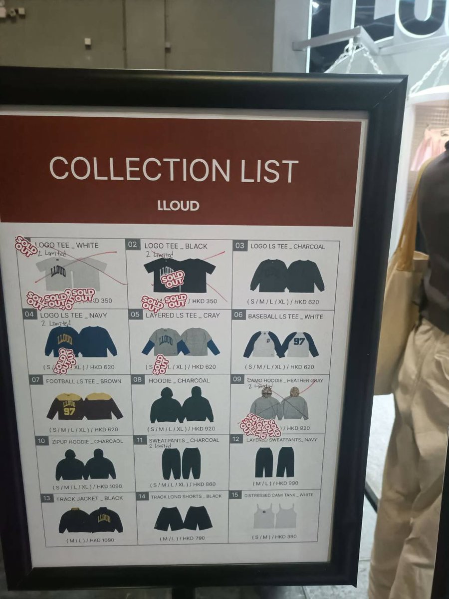 babibogirls's tweet photo. อัพเดทของที่เหลือตอนนี้นะคะ

#LLOUDxIWANNABANGKOK #ComplexCon #ComplexConHongKong https://t.co/xCgK3rNQTi
