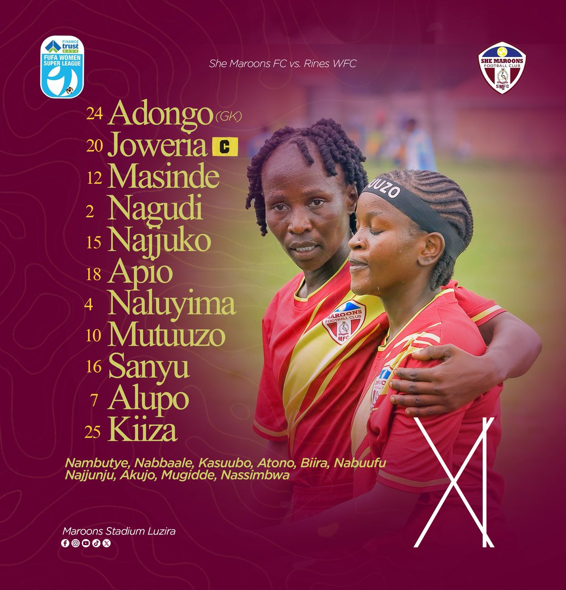 She Maroons Football Club tweet media