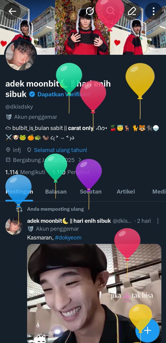 adek moonbit🌜 || hari enih sibuk tweet media