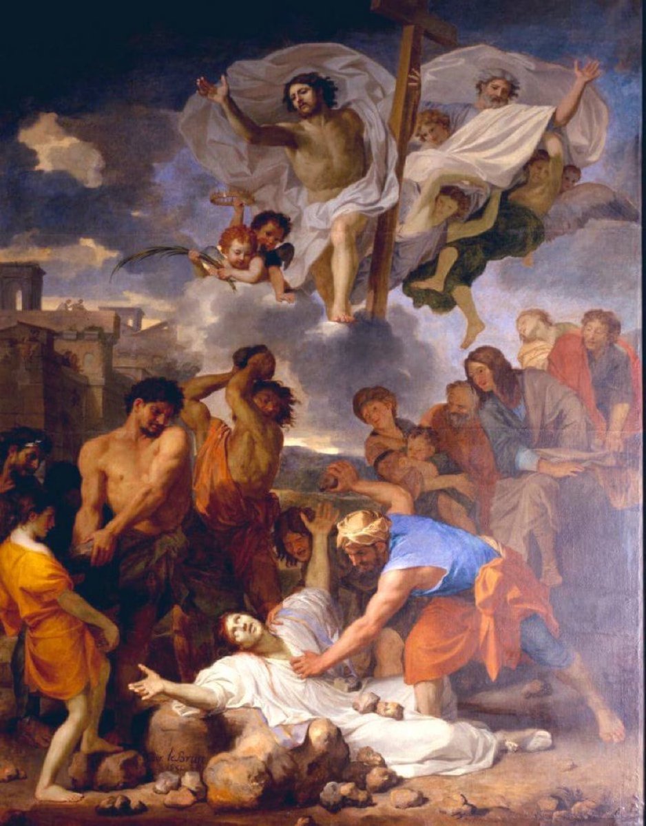 Dominiquepucini's tweet photo. « Le sublime lasse, le beau trompe, le pathétique seul est infaillible dans l'art. »
Alphonse de #Lamartine #art 
#peinture 
La Lapidation de saint Étienne
Charles Le Brun (1651)
Notre Dame de Paris https://t.co/uPLh74FiAq