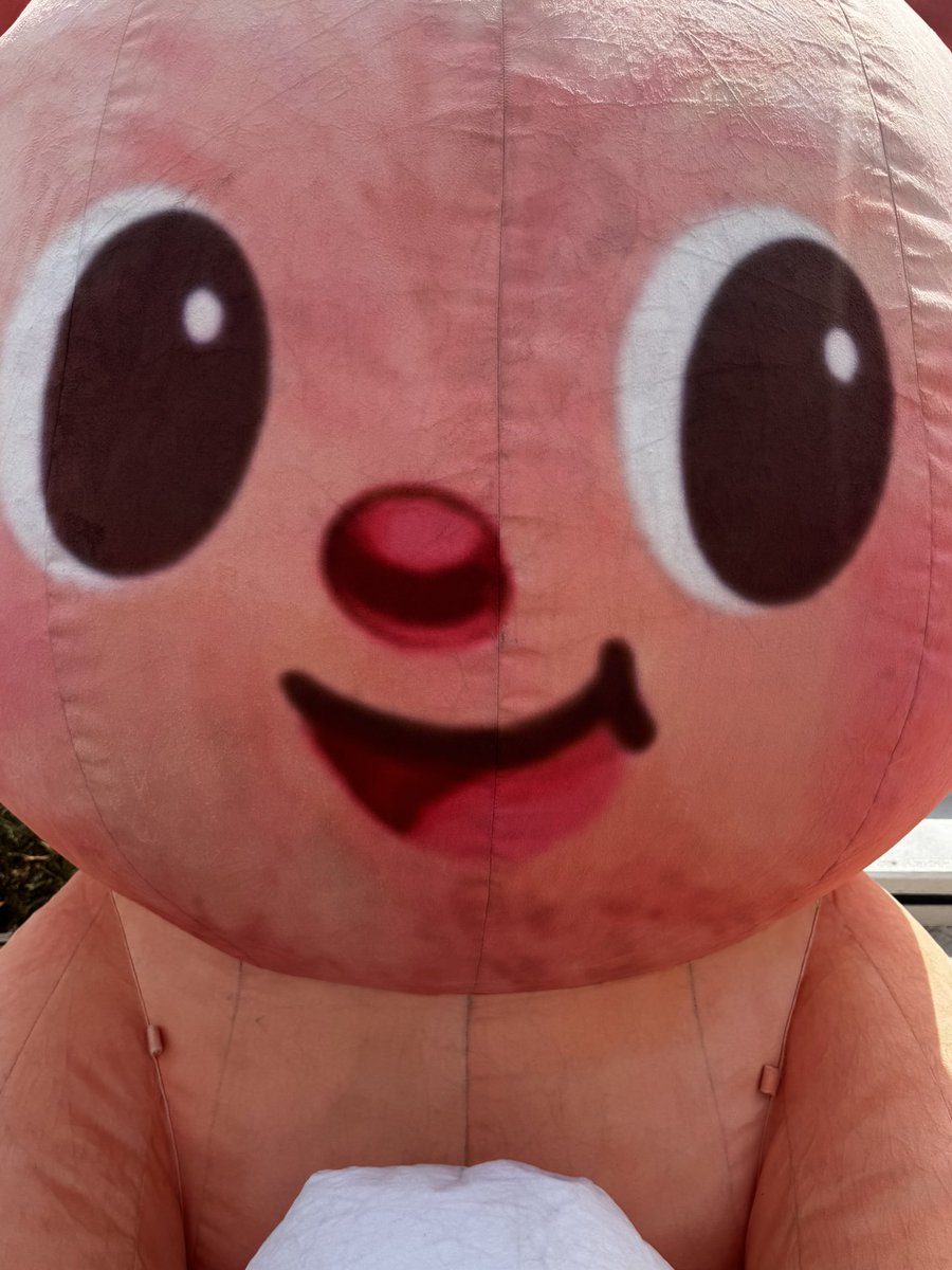 今日も元気に膨らんでた🥰🥰

<a href="/butterbear_th/">Butterbear.th</a>
#Butterbear
#バターベア
#富士Qハイランドxバターベア