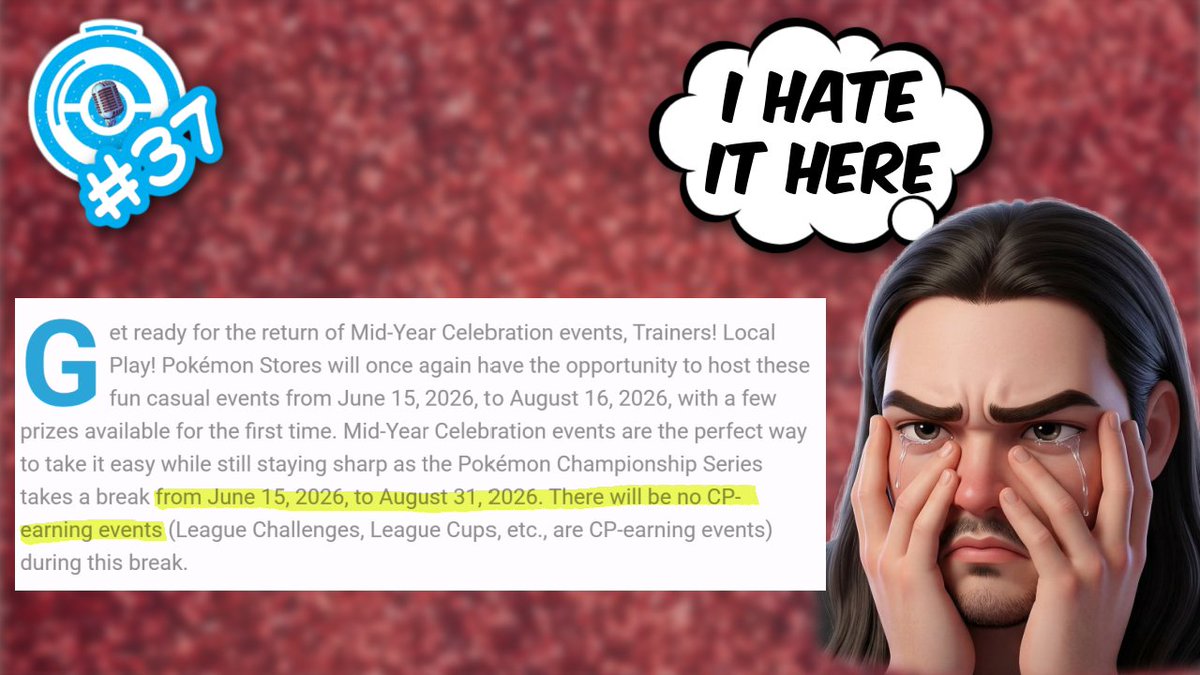 New Pod! We're back!!

youtu.be/IHfZMvGL8wI