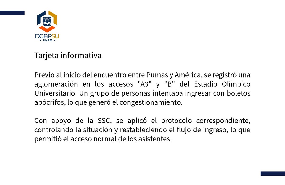 Protección Civil UNAM tweet media