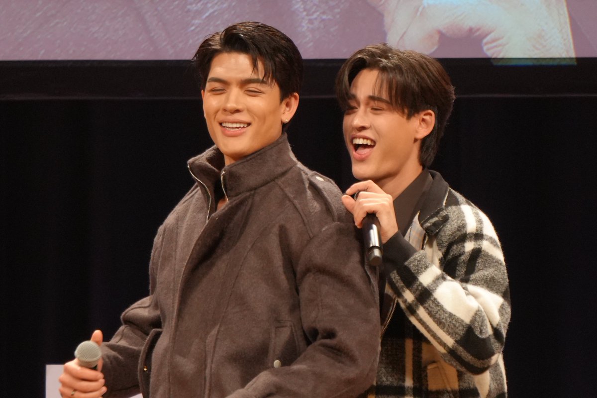 2人とも楽しそうだった😆✨
#GMMTVFANDAY30INTOKYO
#JSFANDAY30XTOKYO
#GMMTV