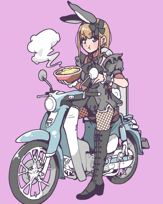 つまみ食いはデリバリバニーの嗜み