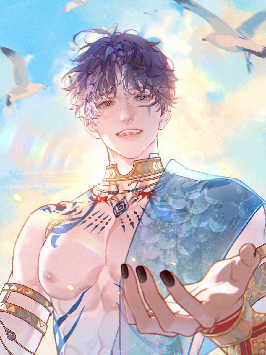 画鹿水 tweet media