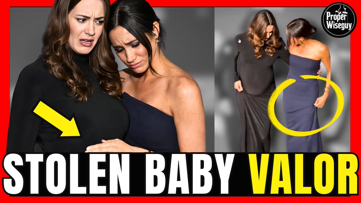 ProperWiseguy's tweet photo. Meghan Markleās INSANE āStolen Baby Valorā⦠Then Her Shapewear HUMILIATES Her
#MeghanMarkle #PrinceHarry #Markles #Harkles #Sussex #HarryandMeghan #MeghanMarkleExposed #MeghanMarkleIsAConArtist
š https://t.co/o4De9BtHP6 https://t.co/ONlMAOVqN5