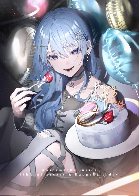 #星街すいせい生誕祭 #星街すいせい8周年 #ほしまちぎゃらりー