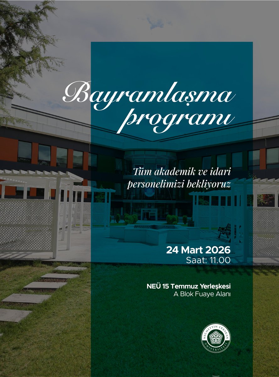 Necmettin Erbakan Üniversitesi tweet media