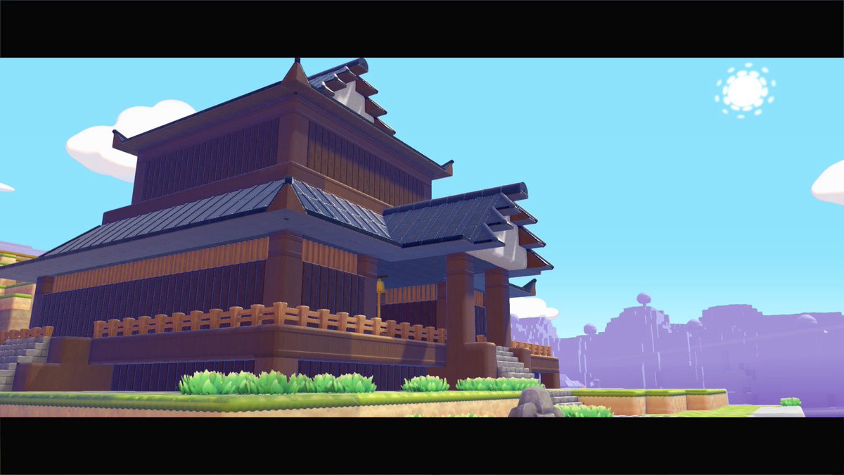 verukun4's tweet photo. やっぱり和風建築したくなる🛠
ってことでパサパサこうやの街に神社⛩
めっちゃいい感じ🦊
#ぽこあポケモン
#ぽこポケ
 #pokopia https://t.co/3syzb9mMx8
