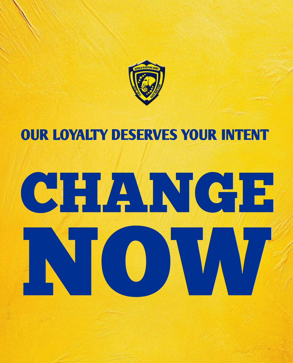 Kerala Blasters Army tweet media