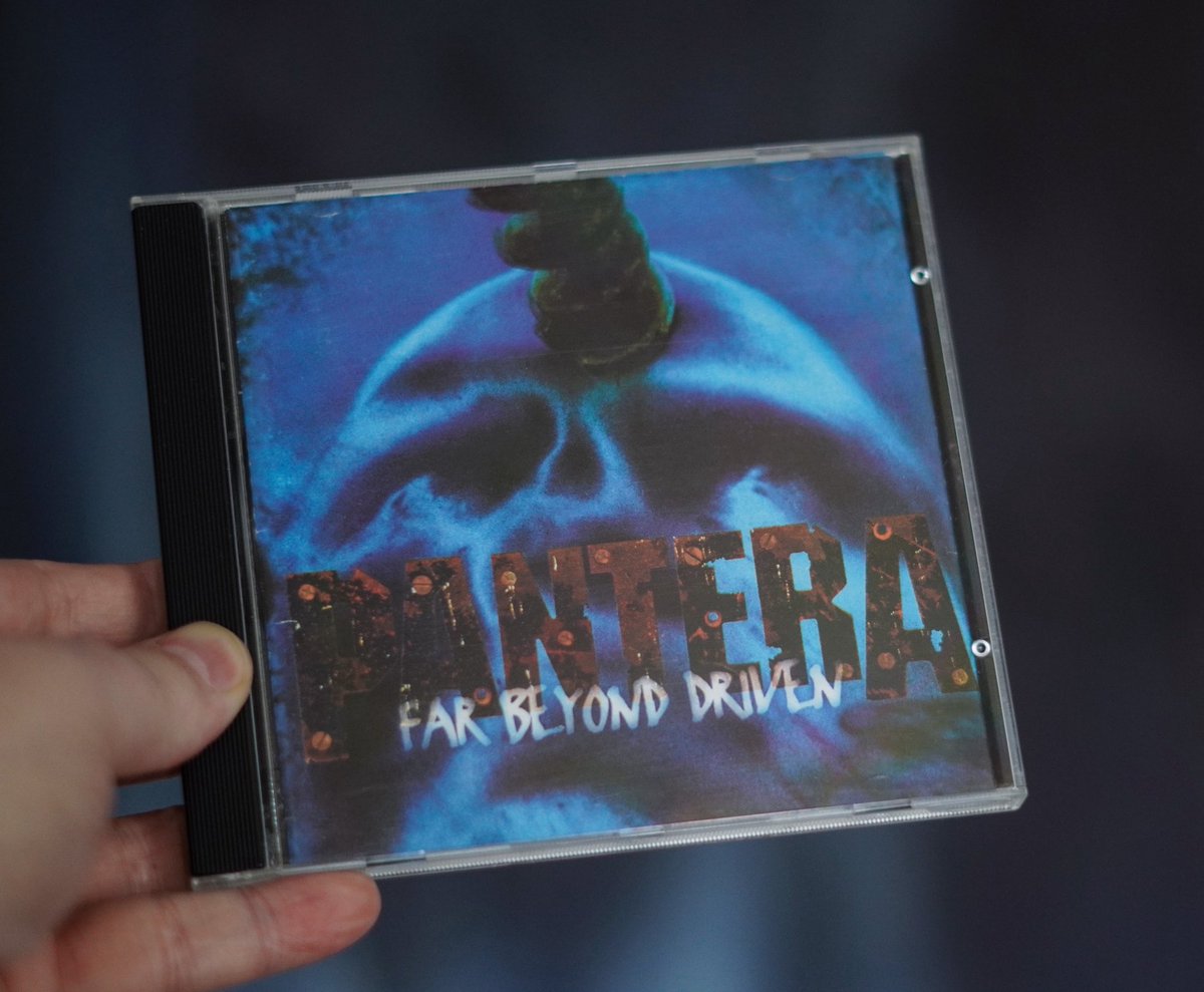 Defstar666's tweet image. 🔩 32nd Anniversary 🔩

🇺🇸 PANTERA - Far Beyond Driven (1994)

This was my first Pantera album and I like this record a lot 🤘🏻
#Pantera #Texas #groove #metal #AlbumAnniversary