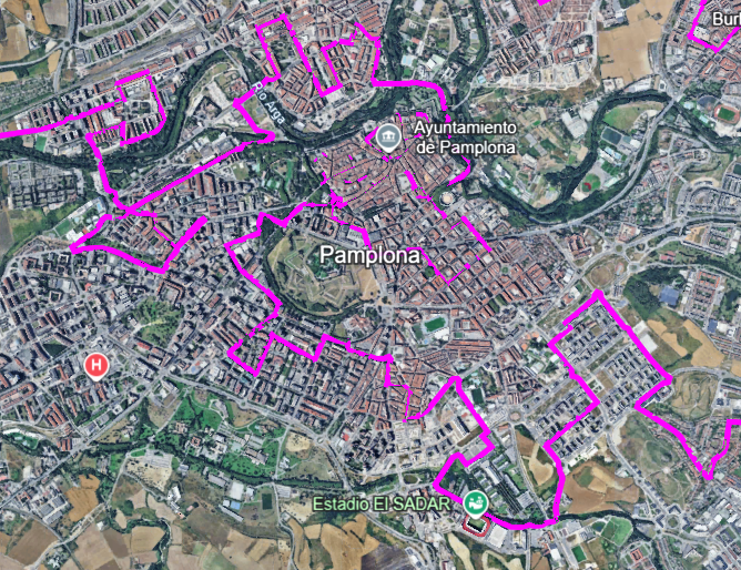 PoliciaPamplona's tweet photo. 🏃Hoy se celebra una carrera que recorrerá toda la ciudad y que afectará al tráfico
🏃‍♀️Gaur lasterketa bat egingo da eta hiriko trafikoan eragina izando du
⏱️11.00h   
🗺️Recorrido/Ibilbidea:⬇️
https://t.co/kyFrLAnEvy https://t.co/kX0HF2pO9p