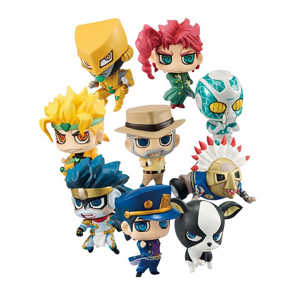 2012年にキューティーフィギュアマスコット ジョジョの奇妙な冒険 第三部が販売されていました！みんなビジュアルが可愛くなってます😍

#ジョジョの奇妙な冒険　#ジョジョ