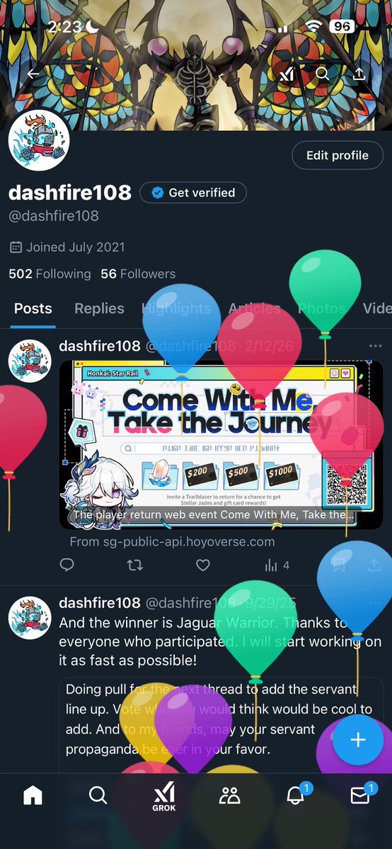 dashfire108's tweet photo. Bday. Yippee!!! https://t.co/34Fm7tK5om