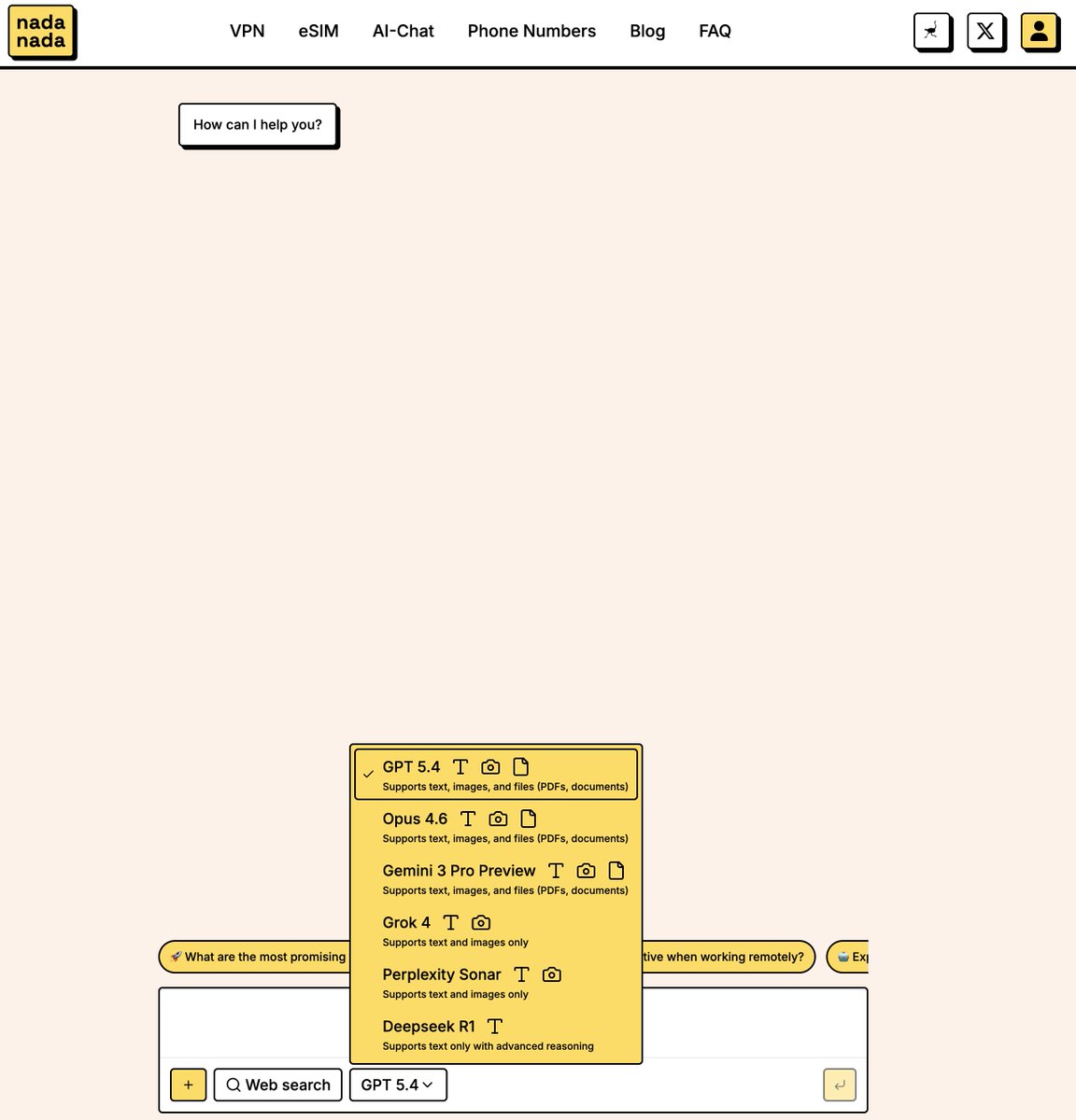 nadanada.me - eSIM | ☎️- Numbers | VPN tweet media