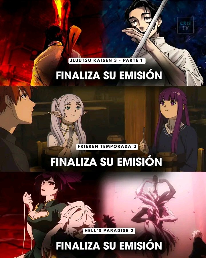 LestatDVampir's tweet image. Se nos van 6 de los grandes de lo que fue el inicio del año..expectacular año este para el anime #AnimeLovers #anime2026