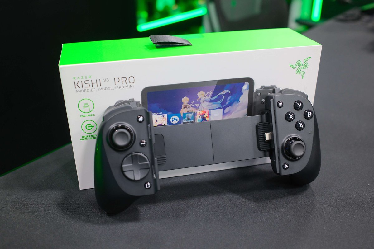 RAZER STORE】 🐍モバイルゲーミングの最高峰🐍 『Razer Kishi V3 Pro