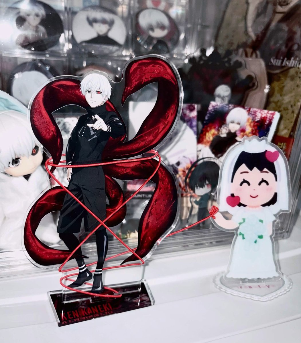 아크릴이 왔는데 카구네 때문에 잘 안 묶임 ㄱ-