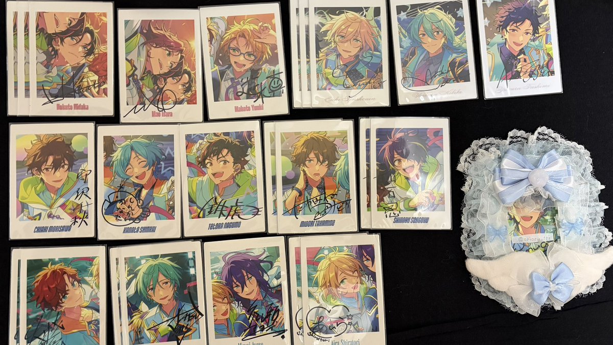 orioru_tri's tweet photo. 【交換】あんスタ あんさんぶるスターズ 10周年 展示会 ぱしゃっつ P.A.shot 特典

譲:画像参照

求:青葉つむぎ

ྀིまとめての方最優先

お気軽にお声掛け下さい꒰ ᐡᴗ͈ ·̫ ᴗ͈ ꒱♡ https://t.co/g45lTQysBj