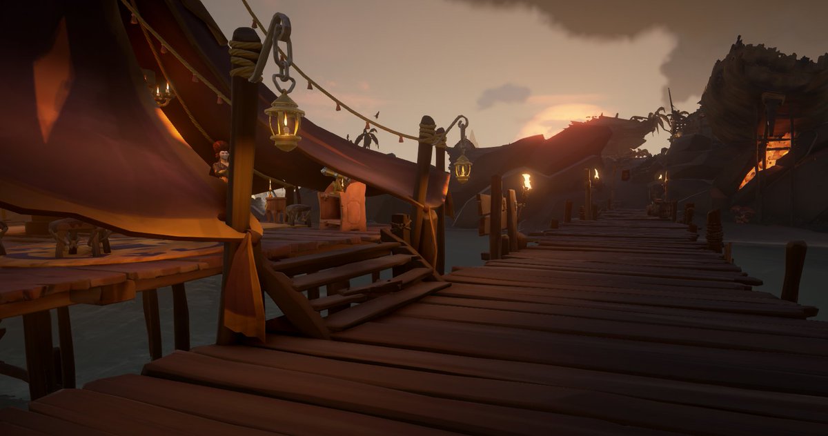 JaneDoeMirmir's tweet photo. Nice views of the day @SeaOfThieves #SoTShot #seaofthieves #amazinggraphics https://t.co/mnbJdOqGrt