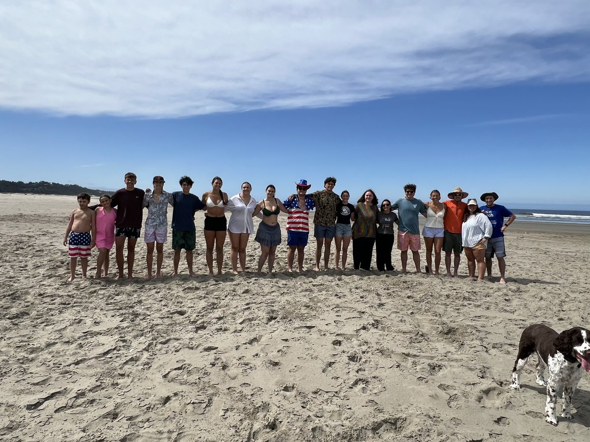 thecushings's tweet photo. @mkhammer I’m one of five siblings - our mother made a point 27 years ago after the first 2 grandbabies were born to have some beach time every year. Now there are 16 cousins and we’re all looking forward to our first wedding and traditional beach time! https://t.co/czBwHDzmWa