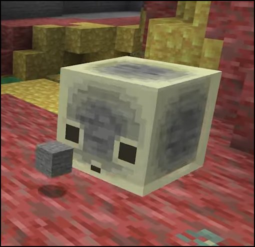 _ilplay_'s tweet photo. Basically, the only thing I don't like about the new mob sulfur cube is that its eyes are just black squares. They could at least have added pupils, like regular slimes and magma cubes.
#minecraft #minecraftLive https://t.co/F9X0RmY2fS