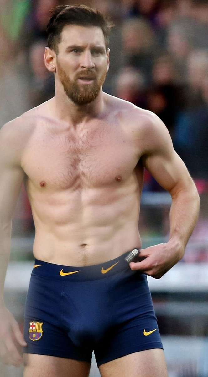 KSopozo's tweet photo. He is so fucking sexy 🥵 I wanna lick is whole body and suck his big dick 🍆👅 #messibulge #messihot #messisexy #messidick #leomessinaked https://t.co/M0fi0FIimg