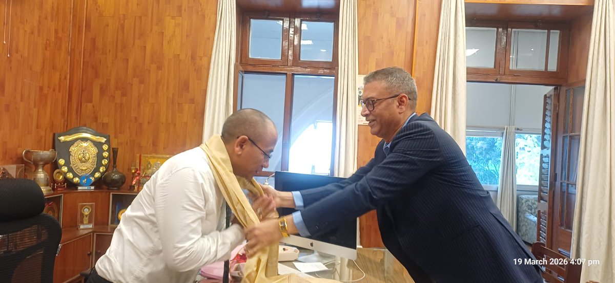 Nava Nalanda Mahavihara, Nalanda (NNM) tweet media