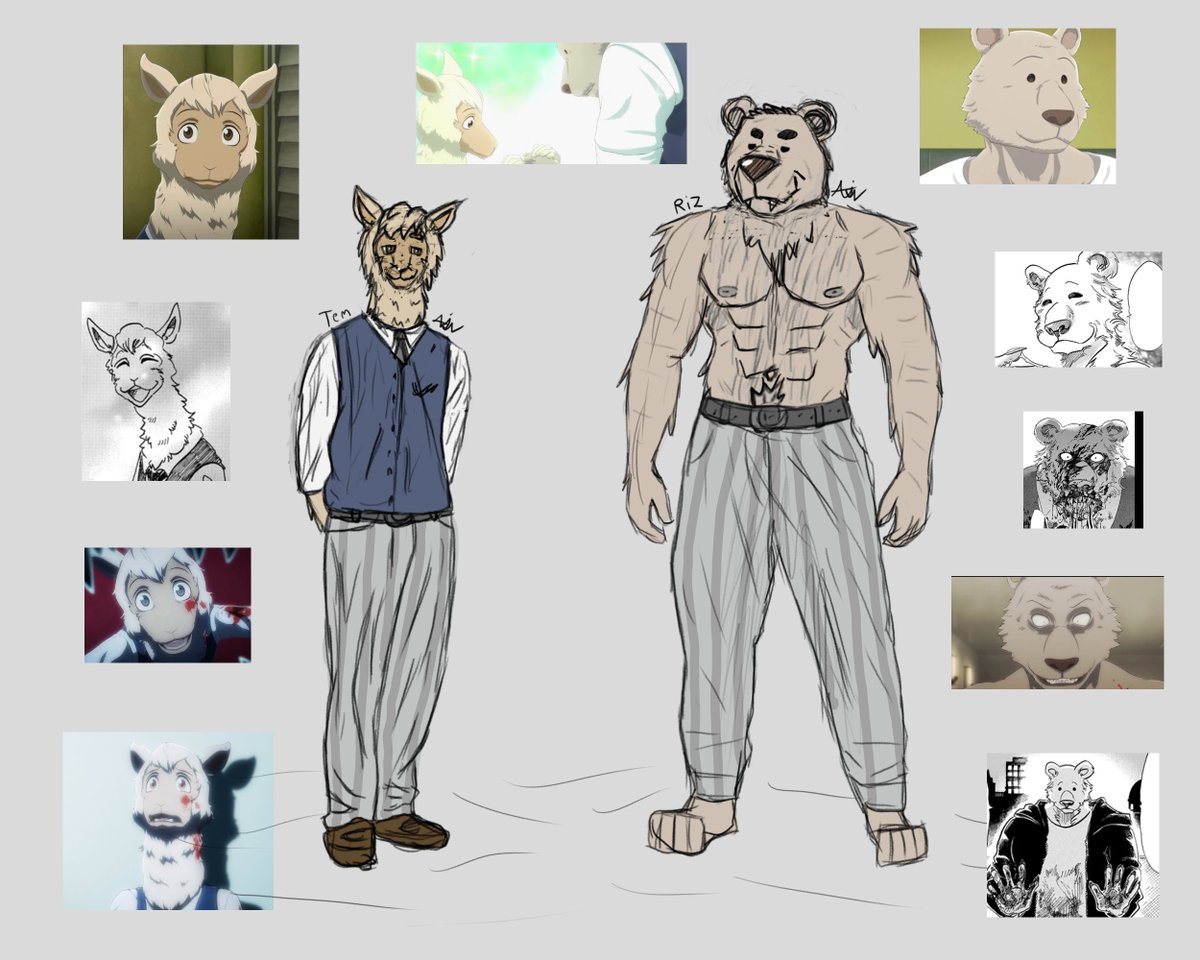 CloverTheDusky's tweet photo. Beastars Characters in my art style Pt.2!

Let me know some other characters to draw i need the practice! #beastars #furry #art #furryartist https://t.co/DsFouTCJFx