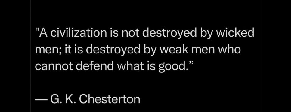 Chesterton understood what too many Englishmen have forgotten: evil ...